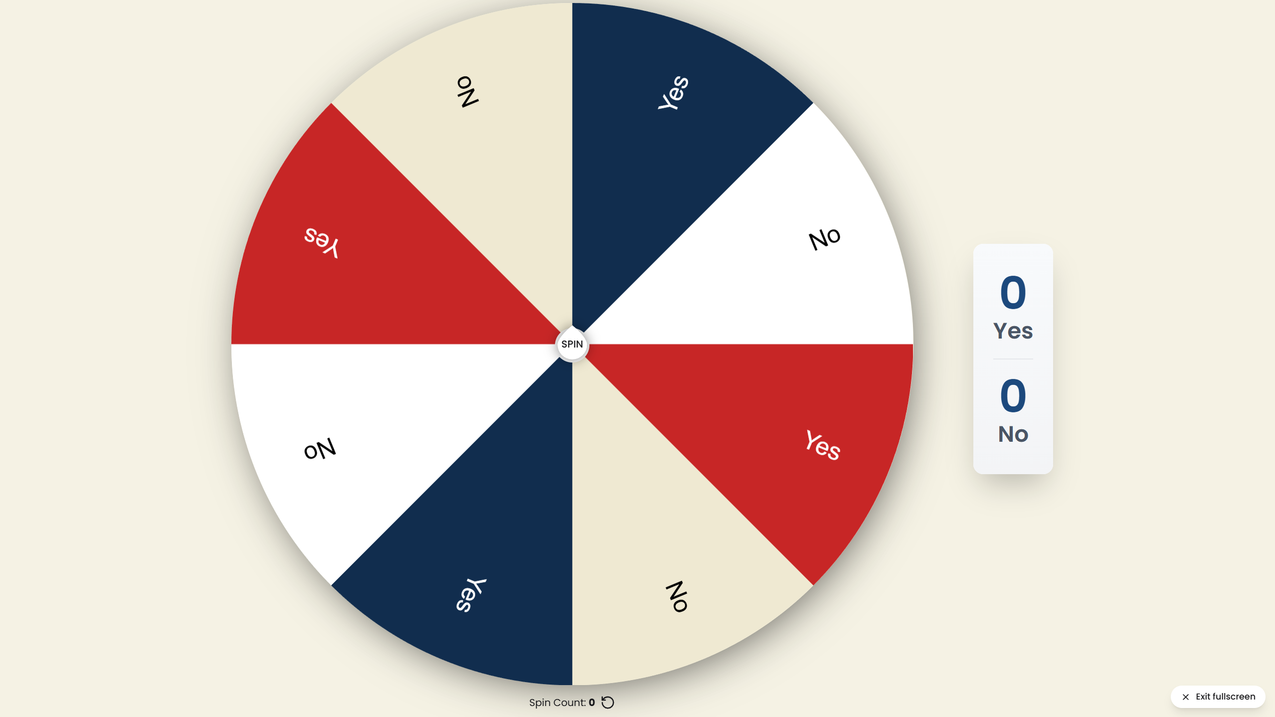 26. Yes No Wheel Full Screen Mode.png